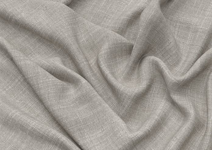 Kilkenny, Wool Grey - Motorised Roman Blind - Image 4